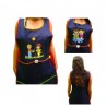 Bata mezclilla maestra borda ...