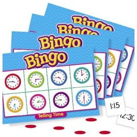 Bingo telling time, aprende  ...