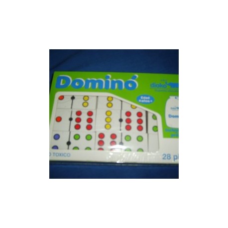 Domino de puntos de colores