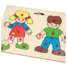Rompecabezas niños de mader ...