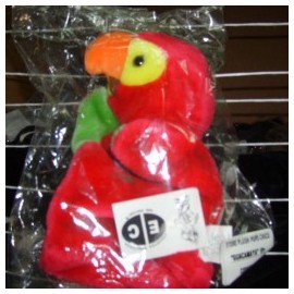 Títere guacamaya titere