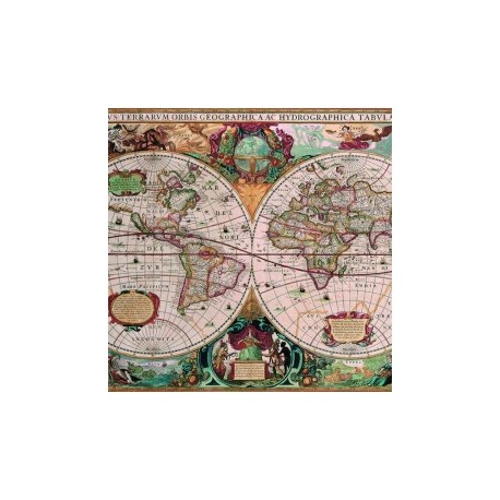 5000 piezas mapa antiguo