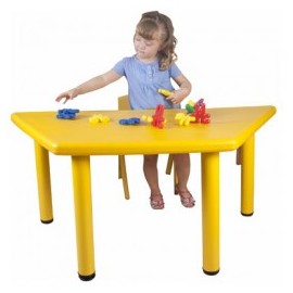 Mesa trapezoide infantil
