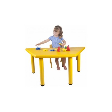 Mesa trapezoide infantil