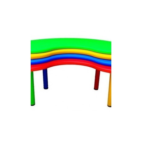 Mesa de media luna